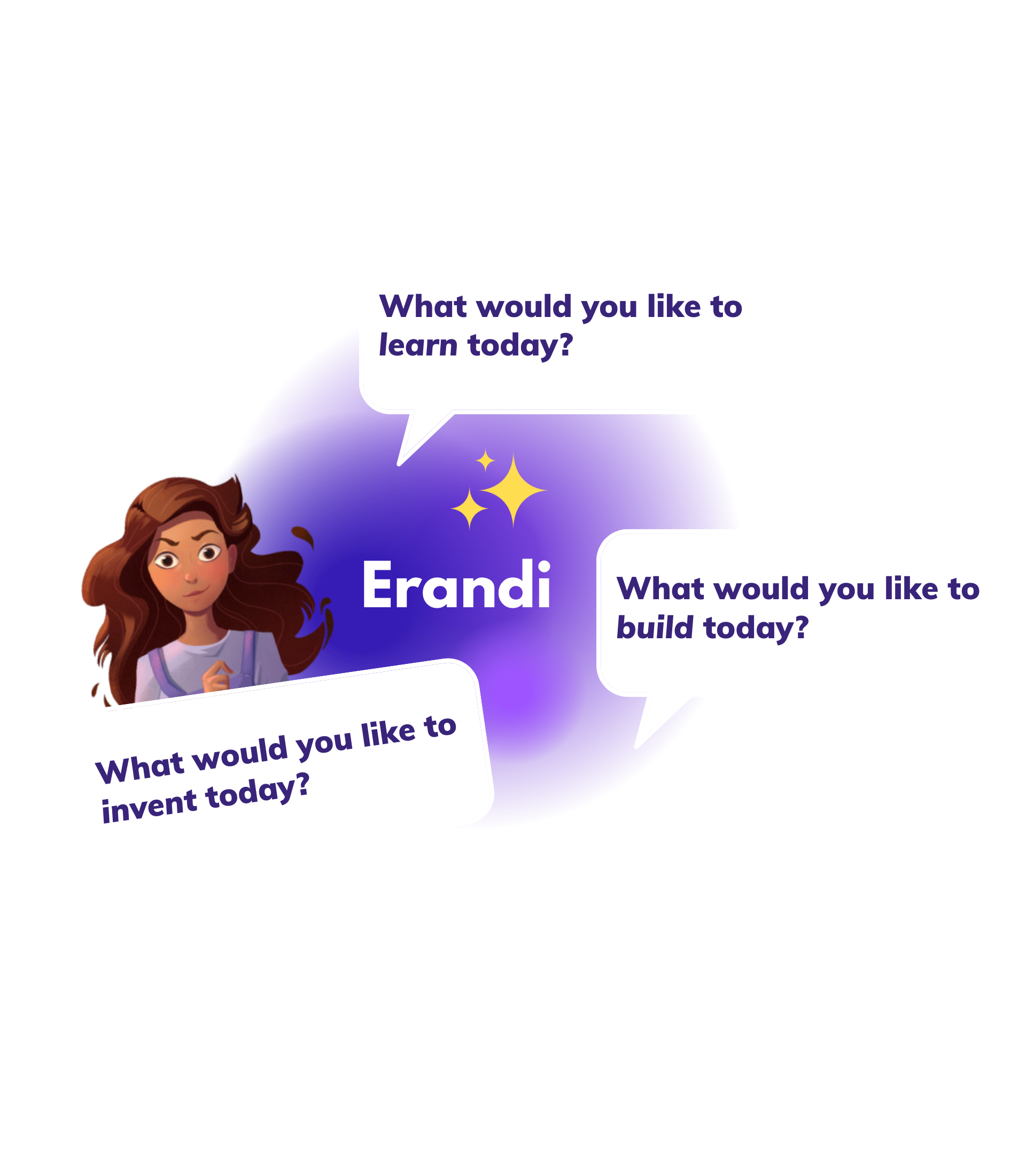 A new AI-powered STEAM learning buddy. Erandi Aprende reimagines education for the next generation, to unleash their boundless potential. 