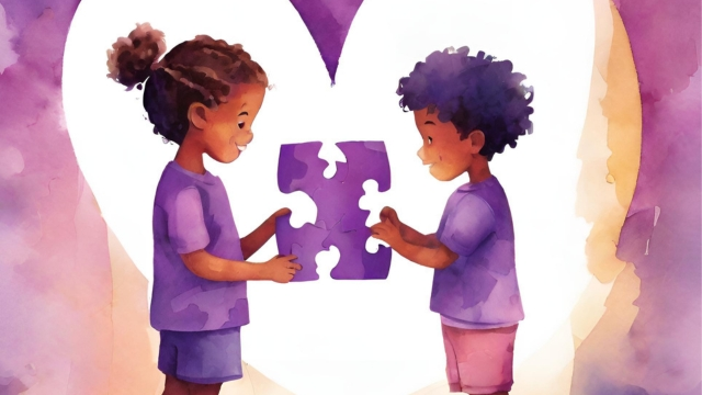 With joyful eyes and helping hands, two children piece together a puzzle. Amidst the missing pieces, two children discover the power of empathy and collaboration, building their emotional intelligence.